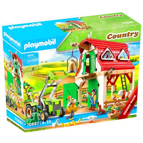 Playmobil Farm with Small Animals