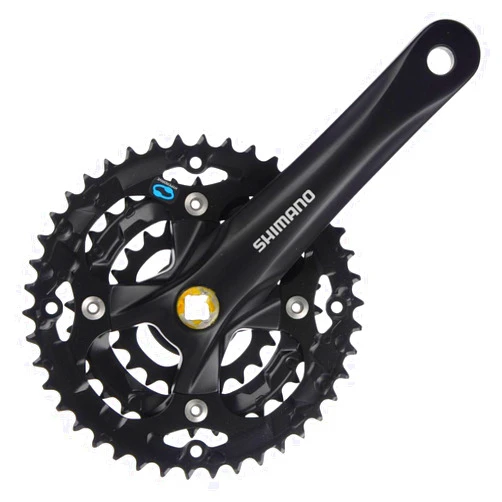 Shimano M361 Hybrid Crankset (Black)