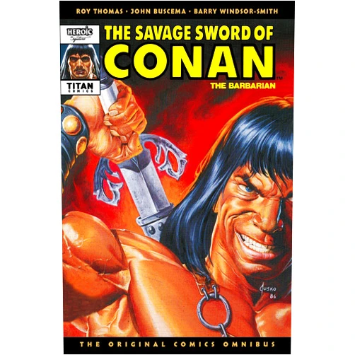 By Larry Yakata (Author), Don Kraar (Author), Roy Thomas (Author), Gary Kwapisz (Illustrator), Ernie Chan (Illustrator) & 2 more The Savage Sword Of Conan: The Original Comics Omnibus Vol.9 (SAVAGE SWORD OF CONAN OMNIBUS)