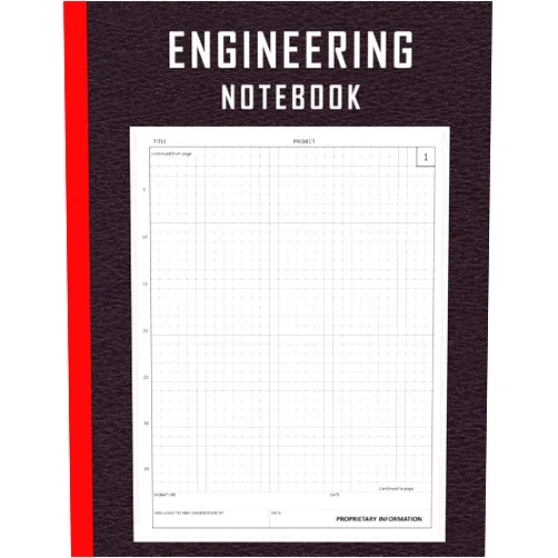 LVSTT.M PUBBOOK.L Engineering Notebook: Engineer Lab Quadrille Graph Paper - Math Space Science Technology Engineering Math Physics, Graph Paper Composition Notebook, ... Engineer, Architect, Designer, Scientist…