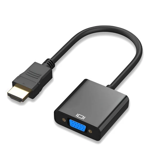 Vancle HDMI to VGA Adapter, Gold-Plated HDMI to VGA Converter (Male to Female) for Laptop, Computer, Desktop, PC, Monitor, Projector, HDTV, Chromebook, Raspberry Pi, Roku, TVbox, Xbox and More