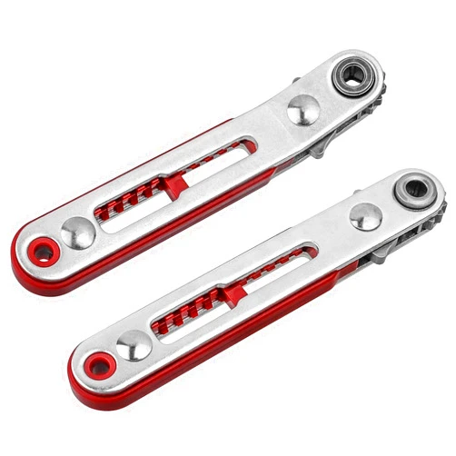 Bestgle 2pcs Mini Ratchet Wrench Set, 1/4