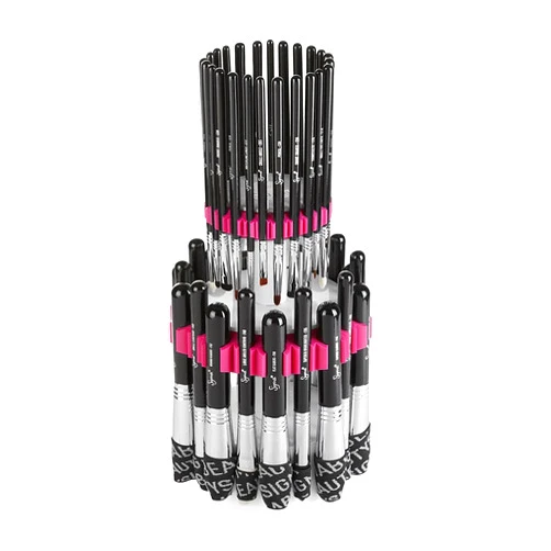 Sigma Beauty Dry’n Shape Tower – Makeup Brush Drying Rack for Storing and Cleaning Face & Eye Makeup Brushes, Helps Dry and Restore Brush Head Shape (1 Unit, Holds Up to 44 Brushes)