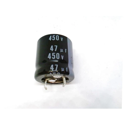 NICHICON LGJ2W470MELY20 20X20MM, 450V, 47UF, Aluminum ELECTROLYTIC, Capacitor, Radial, SNAP