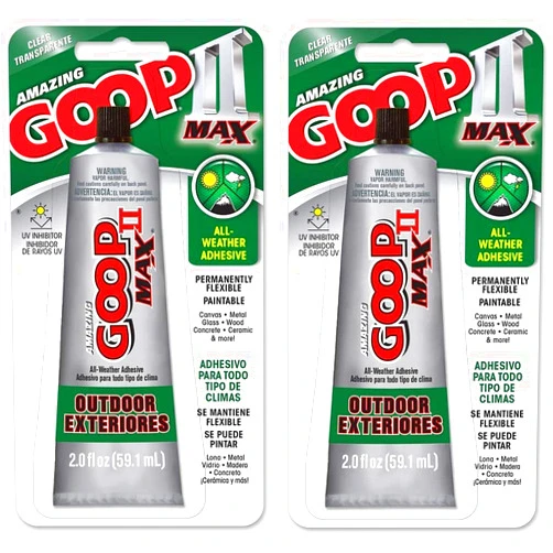 Amazing GOOP II 142100 MAX Adhesive - 2.0 fl. Oz.(2pc)