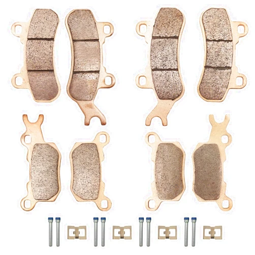 JAVIK Brake Pads Front And Rear for Can-Am Defender HD10/HD9/HD8/HD7 2016 2017 2018 2019 2020 2021 2022, 715900379 Sintered Brake Pad Replacement