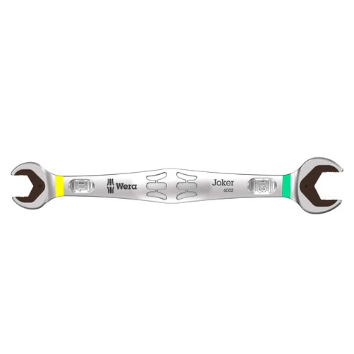 Wera - 5003760001 4013288173010 Double Open-Ended Wrench Joker 10x13x167mm, MULTI