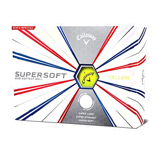 Callaway Golf Supersoft Golf Balls Yellow