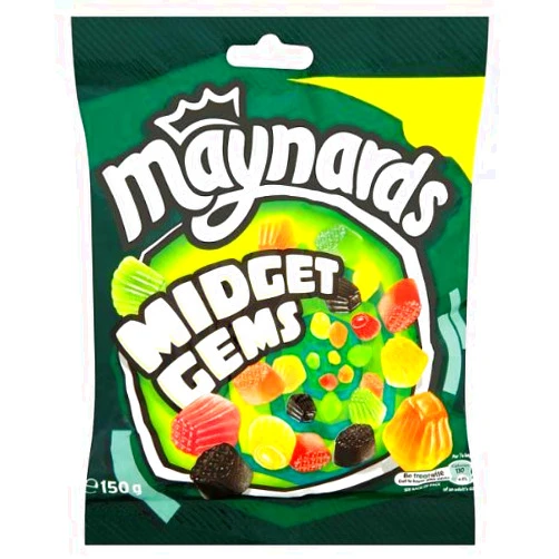 Maynards Bassetts Best Of British Maynards Midget Gems 150g