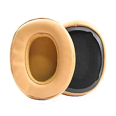Gedosic Replacement Ear Pads for Skullcandy Crusher Wireless Crusher Evo Crusher ANC Hesh 3 Headphones (Brown)