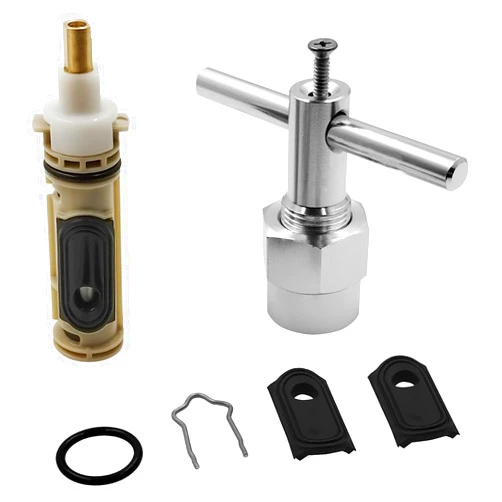 Maxanda 1222B Shower Cartridge 104421 Cartridge Puller Removal Tool Kit Compatible with Moen Posi Temp For 1222B Single Handle Shower Bathtub Faucet Replacement ﻿ ﻿ ﻿ ﻿ ﻿ ﻿