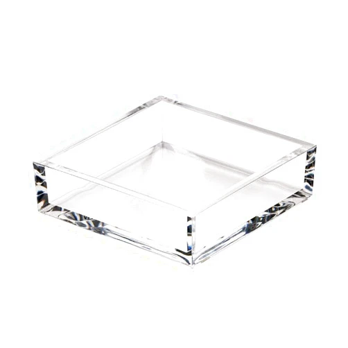 Caspari Acrylic Luncheon Napkin Holder, Clear, 1