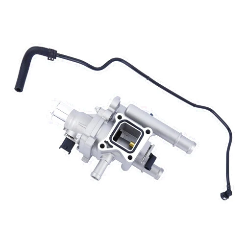 YOUYIEN Aluminium Engine Coolant Thermostat Housing Assembly Kit(with Throttle Body Inlet Heater Pipe).Fit for Chevy Cruze 2011-2016, Chevy Sonic 2013-2018 1.8L .Replaces Part # 25199824,25192228,25192904.
