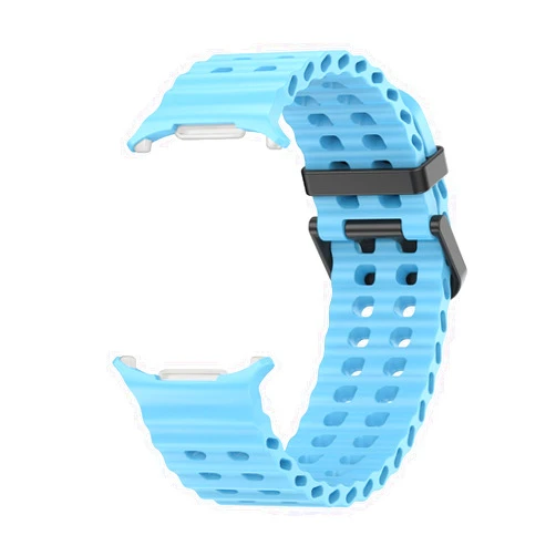 SVAPO Silicone Strap For Samsung watch ultra 47mm Bracelet No Gaps Sport two-tone Band for Galaxy 7 ultra watchband straps