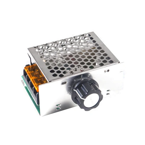 AITIAO AC 220V 4000W High Power SCR Electronic Voltage Regulator 110V-220V Motor Speed Control Voltage Power Heat Regulator Governor Thermostat Dimmer(4000W)