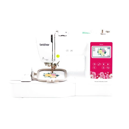 Brother PE545 Embroidery Machine, Wireless LAN Connected, 135 Built-in Designs, 4