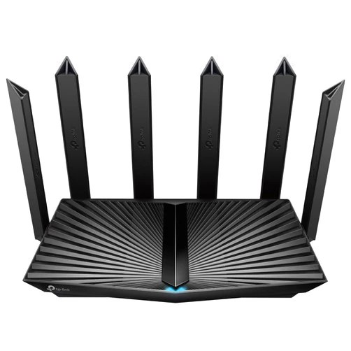 TP-Link - Archer 3200 Tri-Band Wi-Fi 6 Router - Black ARCHER-3200 (Renewed)