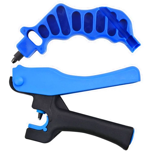 Kalolary 2Pcs Drip Irrigation Tubing Hole Punch, Drip Tube Hole Punch Tool Outdoor Drip Irrigation Pipe Hand Punch for 16/20mm PE Pipe Opening Hole Punch