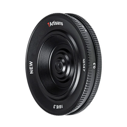 7artisans 18mm F6.3 Ultra-Thin Prime Lens APS-C Lens for Sony E-Mount Mirrorless Cameras for Sony A7 A7II A7III (A7M3) A7R A7RIII A7S A7SIII A6000 A6300