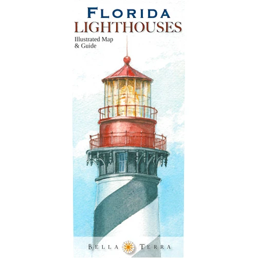 By Bella Stander (Author), Gerald C. Hill (Illustrator) Florida Lighthouses Illustrated Map & Guide