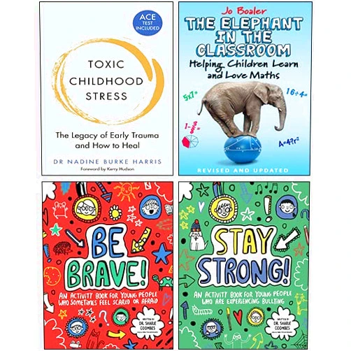 By Nadine Burke Harris (Author) Toxic Childhood Stress, The Elephant in the Classroom, Stay Strong! Mindful Kids, Be Brave! Mindful Kids 4 Books Collection Set