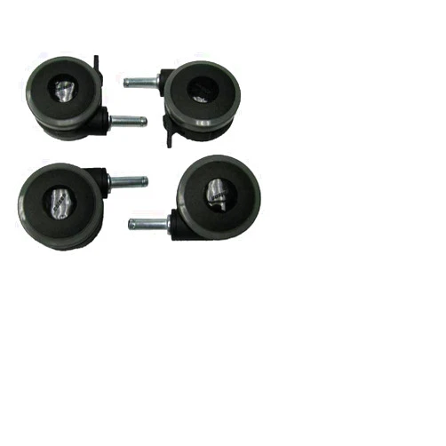 Invacare Bed Caster Package; 2 w/Brake and 2 w/Out Brake, 1123550
