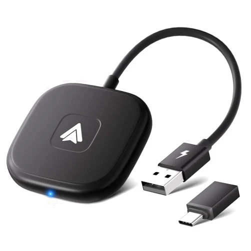 LXJTHT Android Auto Wireless Adapter,Wireless Android Auto Car Adapter/Dongle Plug and Play for Factory Wired Android Auto in All Cars - Low Latency and Easy to Install