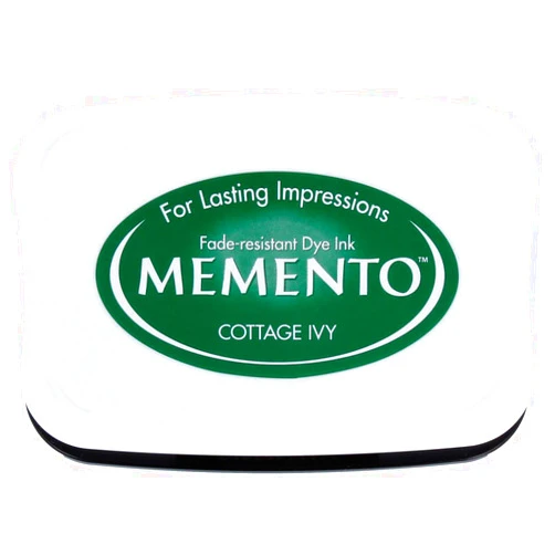 Tsukineko Full-Size Memento Fade Resistant Inkpad, Cottage Ivy