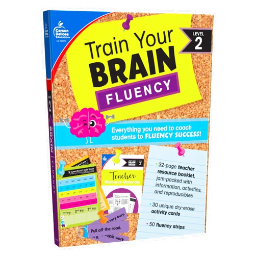 Jennifer B. Stith Carson Dellosa Train Your Brain: Fluency Level 2 Classroom Kit