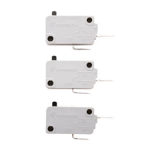 TUAIC KW3A Microwave Oven Door Switch 16A 125V/250V Door Interloc (2 Normally Open and 1 Normally Close)