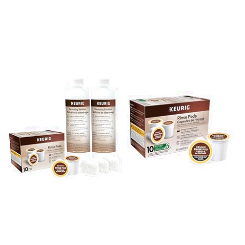 Keurig Brewer Maintenance Kit, Includes Descaling Solution, Water Filter Cartridges & Pods Reduces Flavor Carry Over, Compatible Classic/1.0 & 2.0 K-Cup Coffee Makers, Original