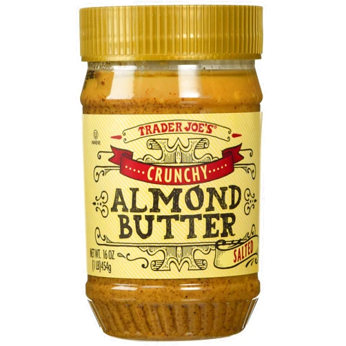 TJ's Trader Joes Crunchy Almond Butter Salted (2 Pack)