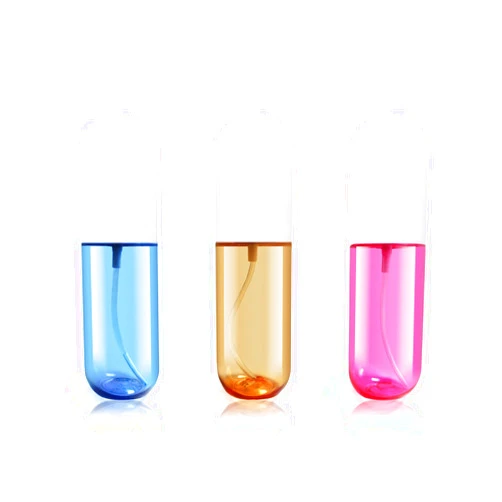 YOCASII 3PCS Mini Spray Bottle, 2oz Travel Spray Bottles Tsa Approved, Clear Mister Spray Bottle Travel Size, Pocket Small Spray Bottle, Water Spray Bottle for Hair Spray, Toners & Face