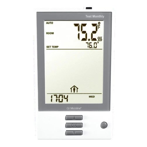WarmlyYours, OJ Electronics UDG-4999 nHance Programmable Thermostat, with Floor Sensor, Class A GFCI, (White)