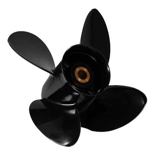 Meruzue 14 1/2'' X 17'' fit Volvo Penta SX Drive Engines 130-300 HP OEM Upgrade Aluminum Outboard Propeller NO.3587520 4 Blades 19 Spline Tooth,RH