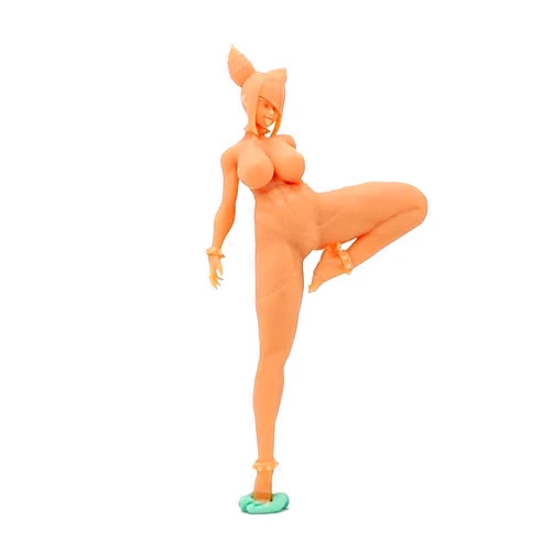 ZEDACAKAI 1/43 Figure Sexy Posture Strong Cool Girl Resin Model Miniature Need to Be Colored by Yourself-No2