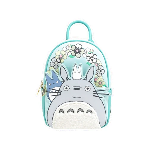 Hot Topic Her Universe Studio Ghibli My Neighbor Totoro Flowers Mini Backpack SAGE GREEN