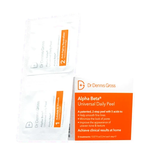 Dr Dennis Gross Dr. Dennis Gross Alpha Beta Universal Daily Peel: for Uneven Tone or Texture and Fine Lines or Enlarged Pores, (5 Treatments)