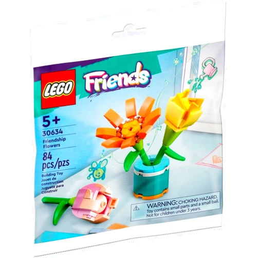 LEGO Friends Friendship Flowers 30634 Polybag, Orange,pink,rose,yellow