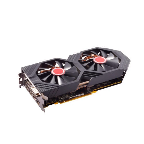 XFX Radeon RX 580 GTS XXX Edition 1386MHz OC+, 8GB GDDR5, VR Ready, Dual BIOS, 3xDP HDMI DVI, AMD Graphics Card (RX-580P8DFD6) (Renewed)