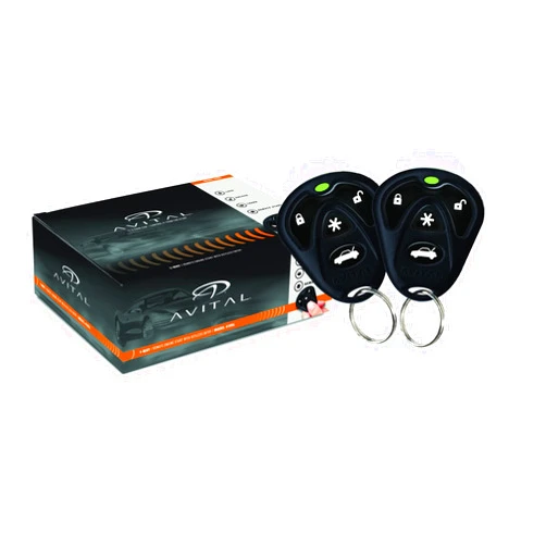 Avital 4105L 1-Way Remote Start System with 4-Button Remote