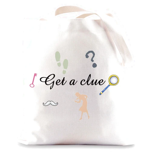 G2TUP Nancy Mysteries Books Tote Bag Get a Clue Drew Shoulder Bag Bookworm Gifts for Women