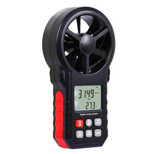 Gain Express Dual LCD with Multifunction Indicators Pocket Type Thermo-Anemometer (Anemometer with LED lighting)