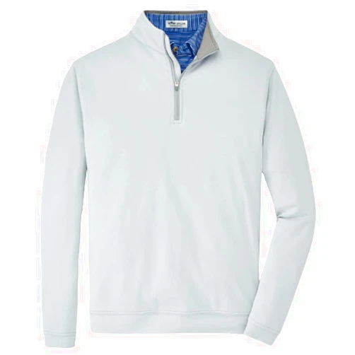 PETER MILLAR Perth Stretch Loop Terry Quarter-Zip