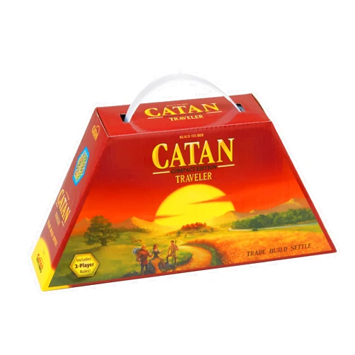 CATAN Traveler COMPACT EDITION Board Game - Settle, Trade, and Build on the Go! Strategy Game, Family Game for Kids and Adults, Ages 10+, 2-4 Players, 60 Minute Playtime, Made by CATAN Studio