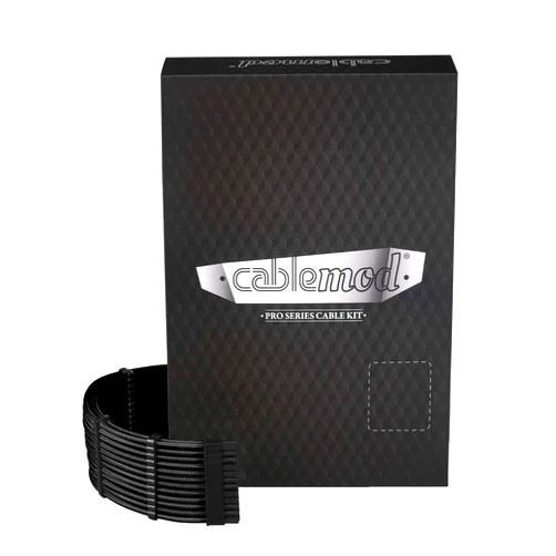 CableMod RT-Series Pro ModMesh Sleeved Cable Kit for ASUS/Seasonic/Phanteks Revolt (Black)