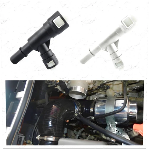 OFBAND 2PCS Car Heater Hose Connector Replacement OEM#15055343 15055342,T-Coolant Hose Connector Compatible with GMC Chevrolet Cadillac,Waterproof Connectors for Heater Hose Fitting
