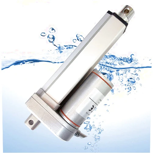 Aocet Electric Heavy Duty Linear Actuator Motor DC 12V 24V 50mm - 800mm High Speed/Low Speed Max. 2000N Waterproof IP65 Electric Stand Lifting Rod(160mm/s-100N(10KG),24V-100mm)