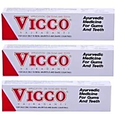 Vicco Vajradanti Toothpaste- 200g (Pack of 3)
