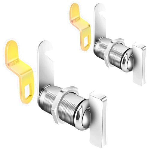 Sartatue Thumb Cam Locks 2PCS Keyless Non-Locking Locks 5PCS Fits on Camper, Vehicles, Files Drawers (1-3/8 Inch 2Pcs)